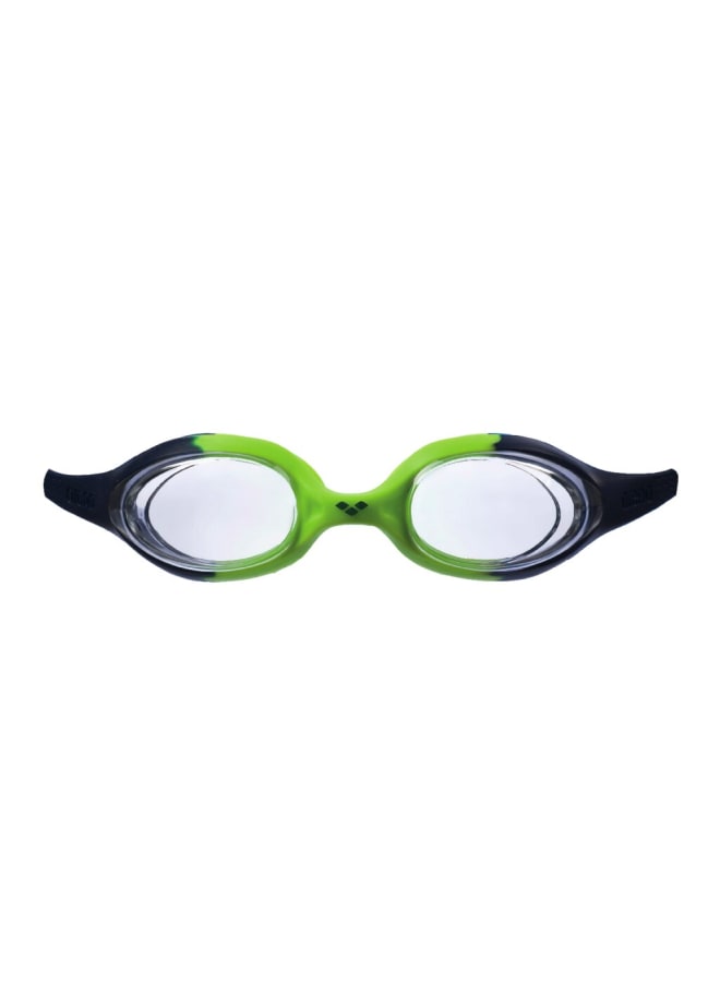 arena Spider Jr Navy-Clear-Citronella Goggles, Training, Pool, Equipment, Uni Junior - Kids Training Swim Goggles with Soft Silicone Seals - Image 2